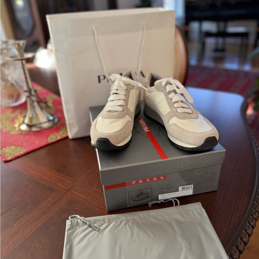 NWT Authentic PRADA Women Sneakers size 38